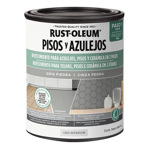Pintura Cerámicos Pisos - Paredes Rust-oleum X 1 L
