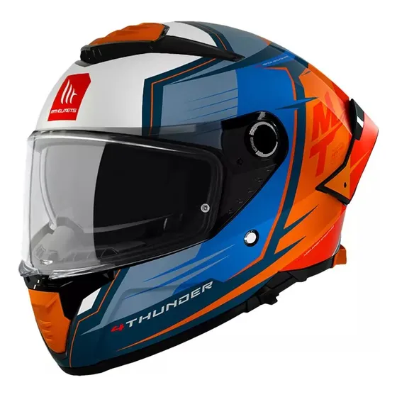 Casco Mt Thunder 4 Sv Mountain Pental Doble Visor Fas Motos