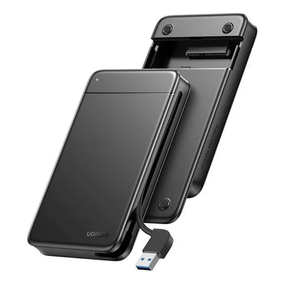 Ugreen Carry Disk Para Disco Ssd Hdd + Cable Usb A Integrado