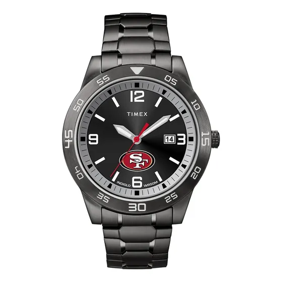 Reloj Timex Nfl San Francisco 49ers, Cuarzo, Correa Ajustabl