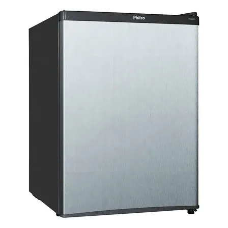 Geladeira frigobar Philco PFG85 con capacidad de 67L -platinum