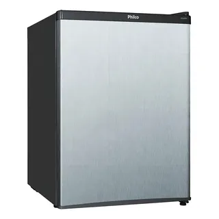 Geladeira frigobar Philco PFG85 con capacidad de 67L -platinumPor 12