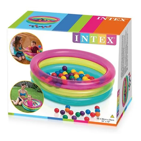Piscina Inflable Centro De Juegos  Con Pelotas