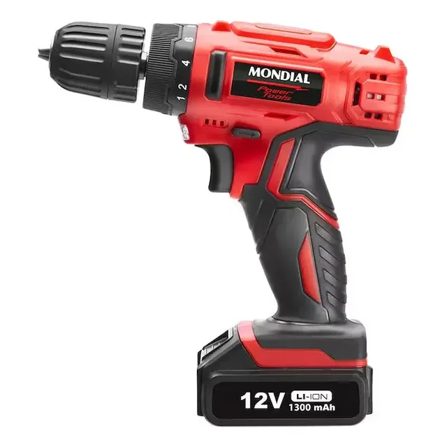 Parafusadeira Furadeira Mondial Power Tools