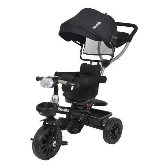 Triciclo Infantil Bebe Direccional Musical Manija Niños