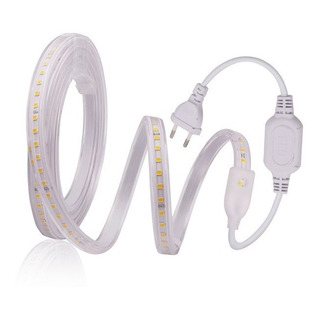 Fita Led 2835 13m 4000k 110v 14w/m Ip65 120 Leds/m +conector Fita Led 2835 13m 4000k 110v 14w/m Ip65 120 Leds/m +conector