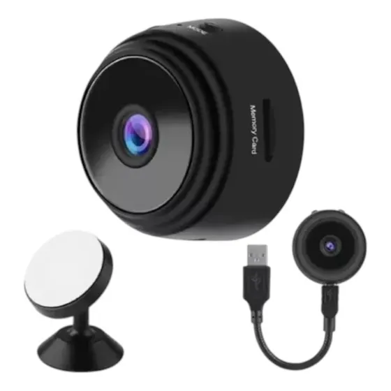 Mini Cámara Espía Wifi De Visión Nocturna A9 Con Grabadora D