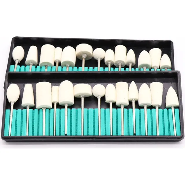 Frcolor 12 Broca Manicura Para Pulir Uña Quitar Cuticula