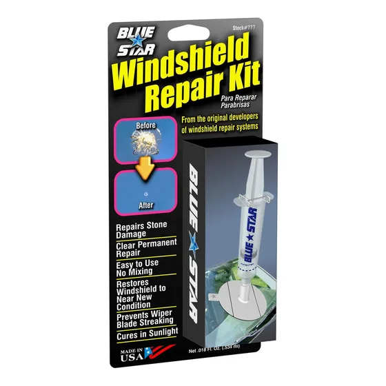 Reparador De Piquetes Para Parabrisas Hecho En Usa