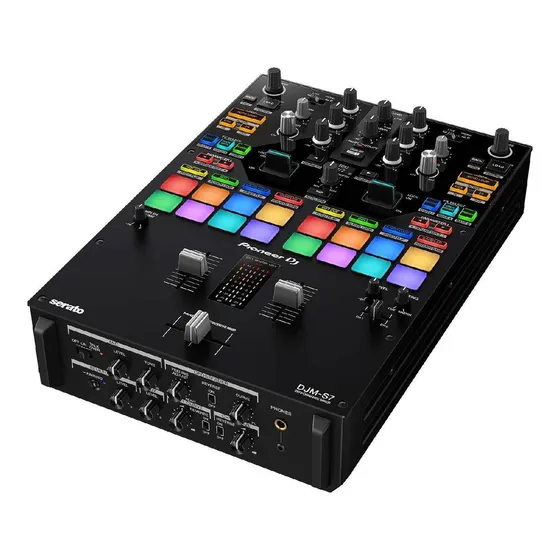 Misturador De Dj De 2 Canais Pioneer Djm-s7 Scratch Style 127/220V