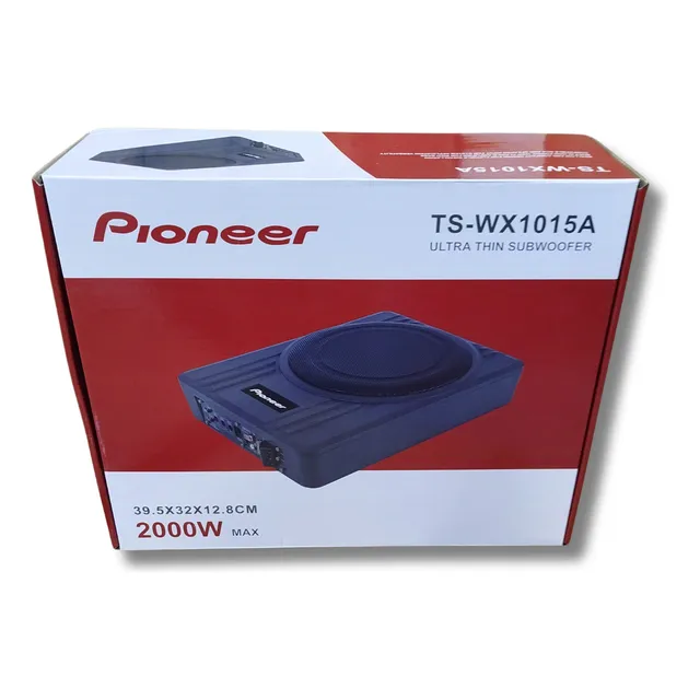 Bajo Amplificado 2000 Watts Subwoofer Amplificado Plano