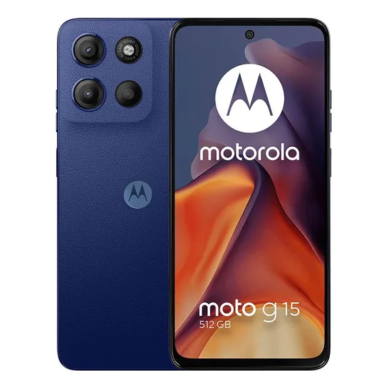 Telefono Motorola G15 (xt2521-2) Ds 4gb+512gb Ny Azul Azul