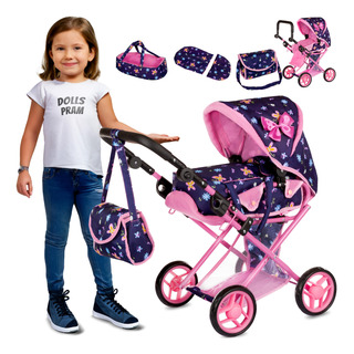 Carrito Baby Doll Kinderplay Kp0200s Con Asa Ajustable Carrito Baby Doll Kinderplay Kp0200s Con Asa Ajustable