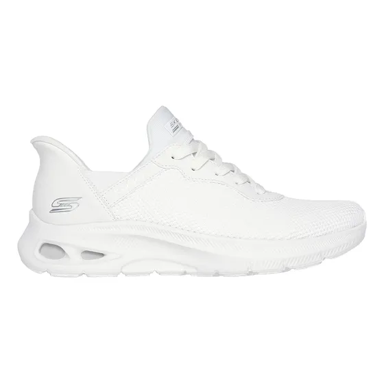 Tenis Mujer Skechers Slip Ins Bobs Sport - Blanco