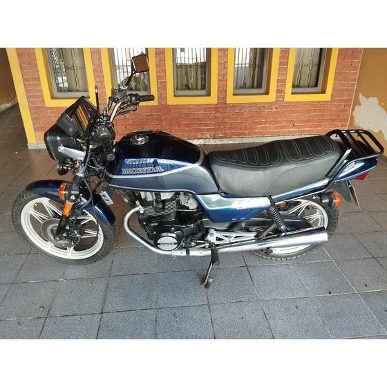 Cb 450:dx Azul, Ano E Modelo 89,
