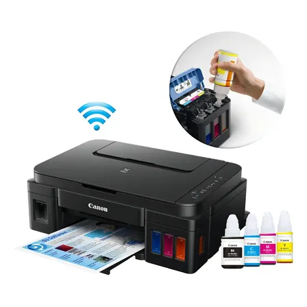 Impressora Multifuncional Cor Canon Pixma G3110 Preto 127/220v