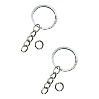 Argolla Para Llavero 2.5cm Niquelada Chica, 100 Argollas Argolla Para Llavero 2.5cm Niquelada Chica, 100 Argollas
