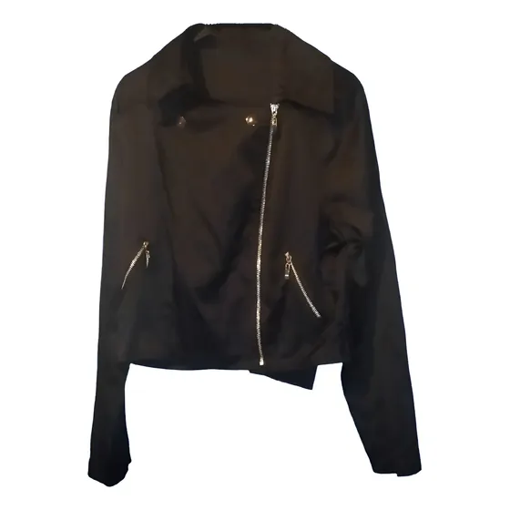 Campera Satén Elastizada Talla L Nueva Mamba