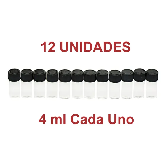 Viales De Vidrio 12 Envases. Tiendas Ccs Y Mcy