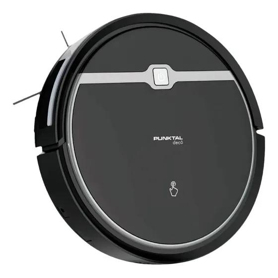 Aspiradora Robot Punktal Trapeadora Vuelve A La Base Color Negro | Cuotas sin interés
