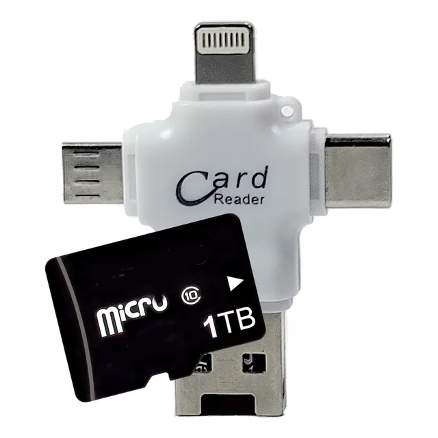 Memoria 1tb Lightning Android Pc Usb-c Ios Microusb 1 Tera