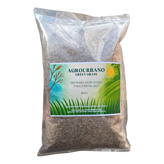Mezcla Semillas Césped Raigrás Perenne, Festuca Y Poa X 5 Kg