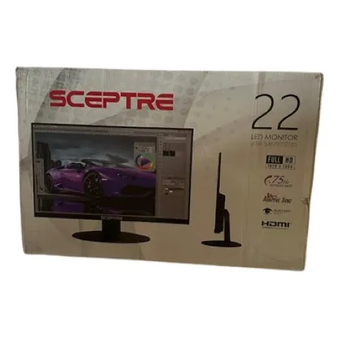 Monitor 22 Pulgadas Led Hd 1080p Sceptre 1920x1080 Full Hd