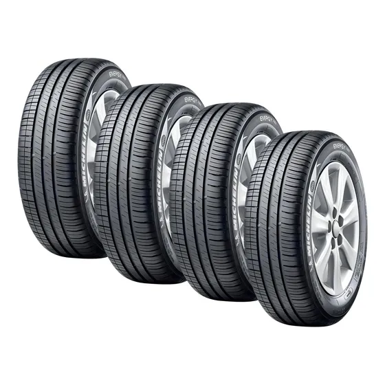 Kit 4 Pneus Michelin Aro 15 195/60 R15 88v Energy Xm2+ Índice De Velocidade V