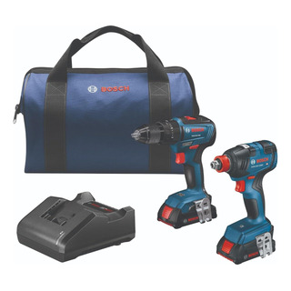 Bosch Gxl18v-240b22 18v Kit Combinado De 2 Herramientas Con Bosch Gxl18v-240b22 18v Kit Combinado De 2 Herramientas Con