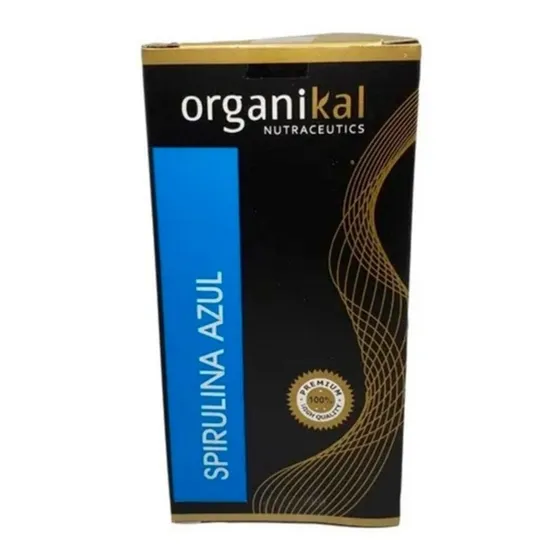 Spirulina Azul X 30 Caps. Con B12 Organikal
