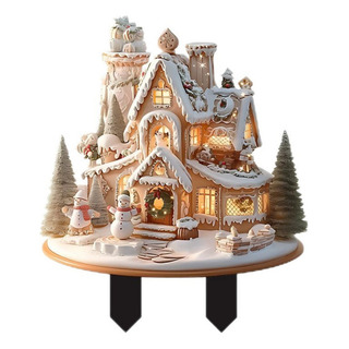 Maceta De Navidad Con Forma De Casa De Nieve, For Jardín, D Maceta De Navidad Con Forma De Casa De Nieve, For Jardín, D