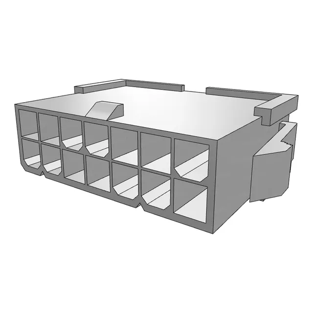 10 Conectores Housing Macho 14 Vias .165 4.2 Molex Minifit