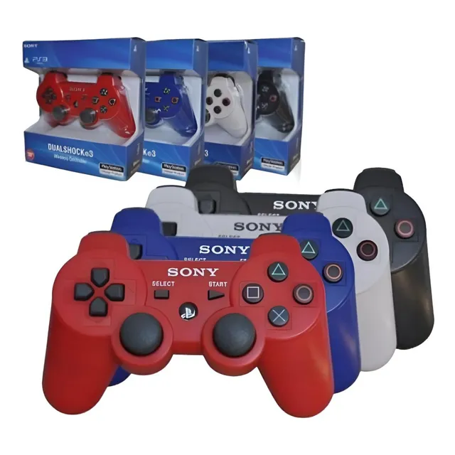 Control Joystick Sony Para Play 3 Dualshock 3 Color Negro