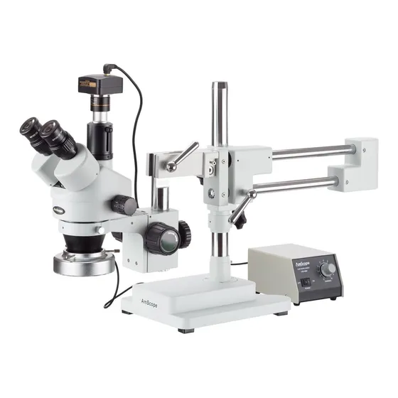 Amscope Sm-4tz-80 M-5 M Digital Profesional Trinocular Zoom