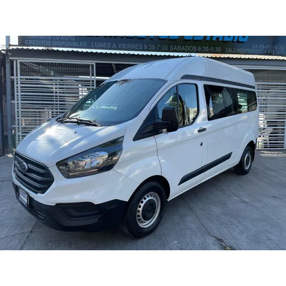 Ford Transit 2.2 Pasajeros Larga Techo Alto Custom Mt