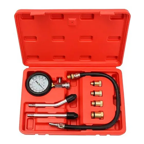 Kit Medidor De Nafta Gadnic Manómetro De Combustible Autos Medidor De Compresión Para Cilindros Para Motor
