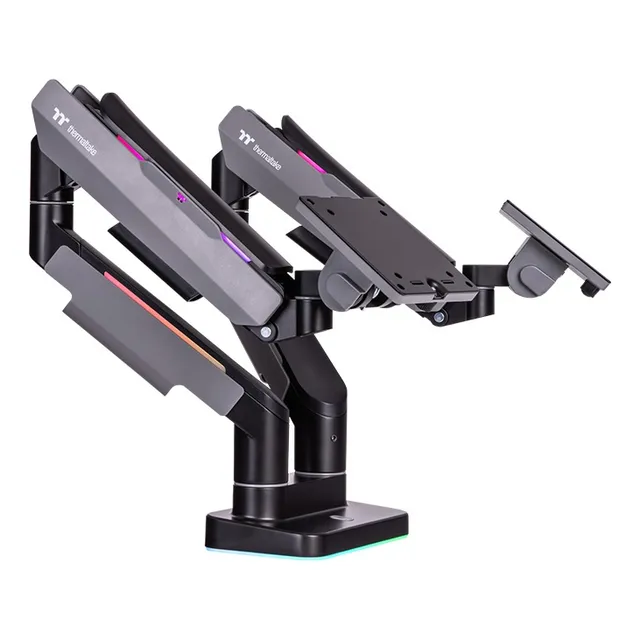 Soporte Para Monitor Con Doble Brazo Thermaltake Dual Rgb