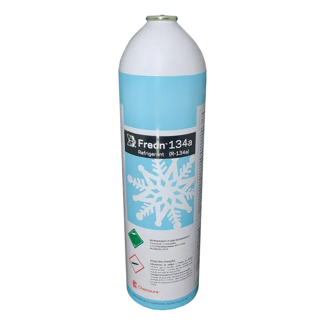 Gas R134a Freon 1kg Automotivo Fluído Lata R134 Chemours