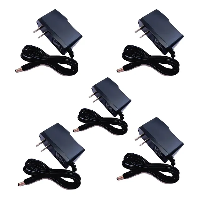 Fuente De Voltaje Kit 10u 12 V 2 A Para Cctv Hikvision Dahua Color Negro