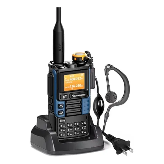 Uvk5(99) Am/fm/dtmf Walkie-talkie 200ch 20-1000mhz