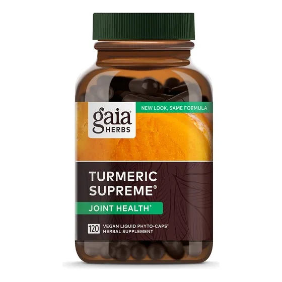 Gaia Herbs Curcuma Supreme Joint Health - Apoyo Articular Y