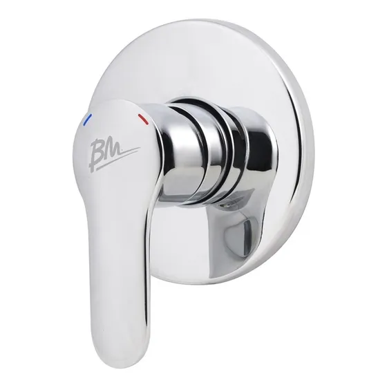 Grupo Ducha Monomamdo Tokio Plus Acabado Cromo Bm3503
