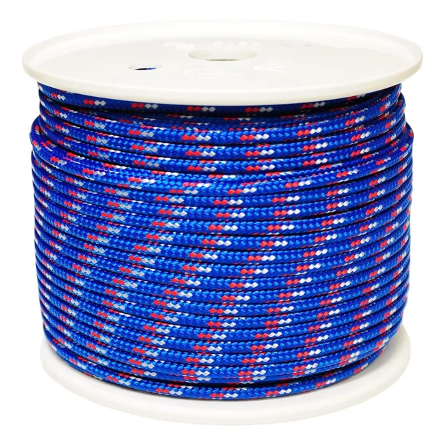 Cordel Cuerda Perlon Trenzado 6 Mm Alta Resistencia 100 Mts