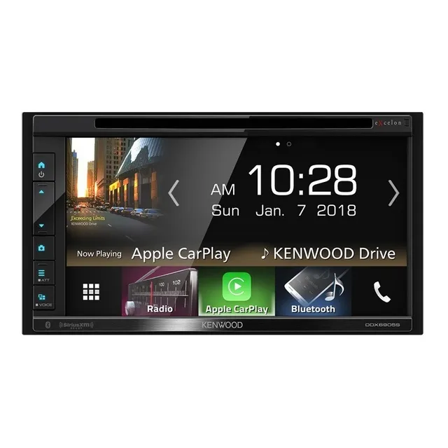 Dvd Kenwood 2din Usb Aux/in Bluetooht Carplay Appradio Cd 