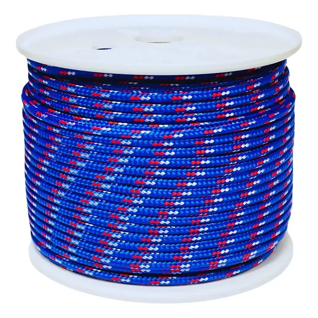 Cordel Cuerda Perlon Trenzado 4 Mm 100 Metros