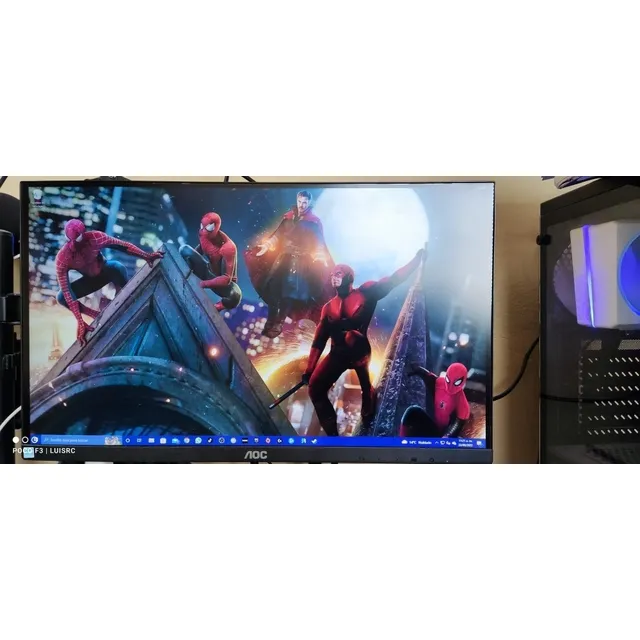Monitor 21.5 Aoc Fullhd Led Hdmi Vga 6.5ms 75hz Flickerfree