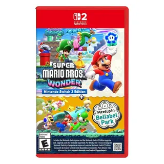 Super Mario Bros Wonder Nintendo Switch 2 Edition + Meetup In Bellabel Park