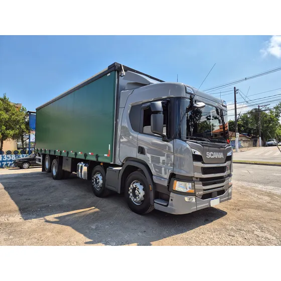 Scania P320 2024 Bitruck 8x2 Ñ 30330 Vw 30320 Atego 3033