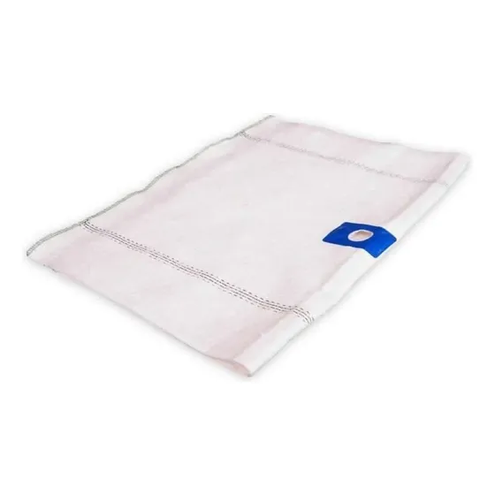 Pack 12 Unidades Docena Trapero Doble Con Ojal 50cm Color Blanco