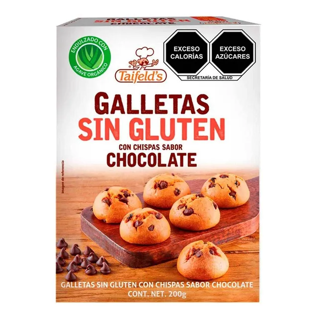Galletas sin Gluten con Chispas sabor Chocolate 200g